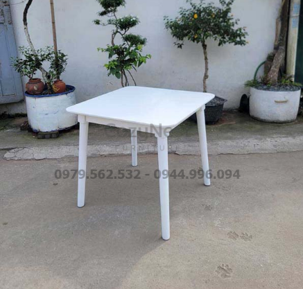 bàn ăn nhỏ gọn 2–4 người gỗ tự nhiên