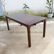 bàn ăn gỗ tự nhiên hiện đại