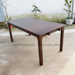 bàn ăn gỗ tự nhiên hiện đại