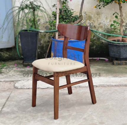 Cận cảnh nệm ghế Mango êm ái