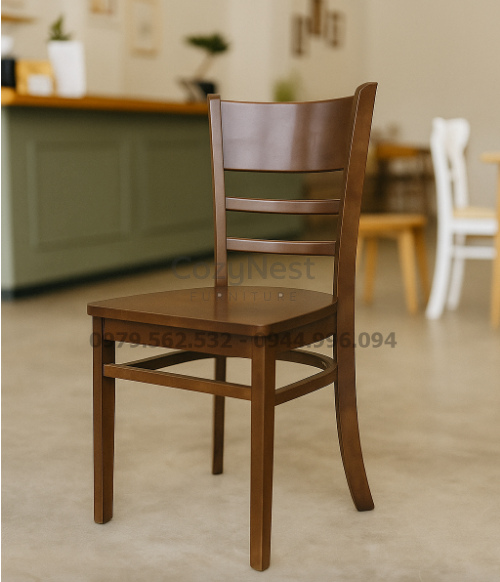 Ghế ăn Monstar màu nâu trong phòng bếp