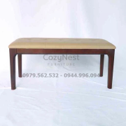 ghế bench gỗ mặt nệm