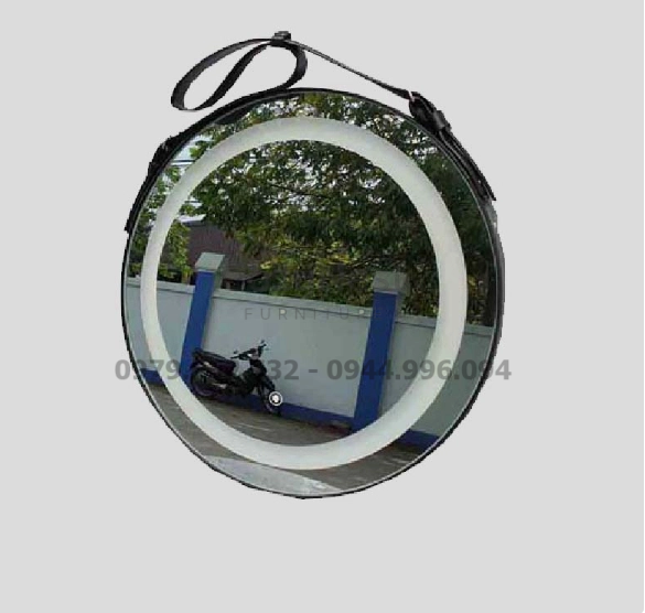 gương led treo tường hiện đại d50