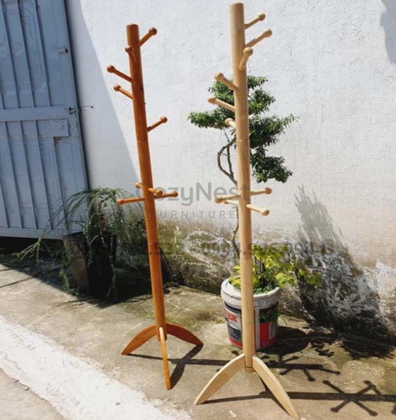 cây treo quần áo hai màu