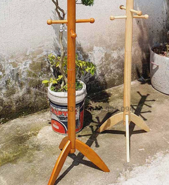 cây treo quần áo gỗ tự nhiên