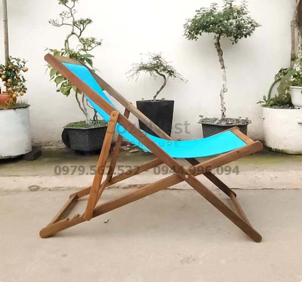 Ghế võng vải xanh thư giãn