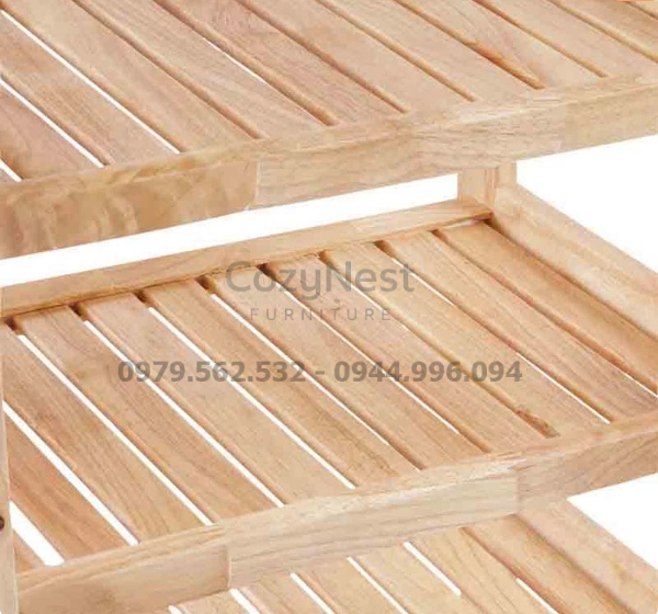 kệ để giày dép nhỏ gọn bằng gỗ