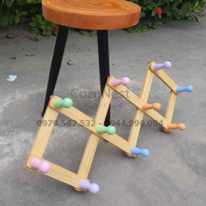 móc treo đồ núm màu