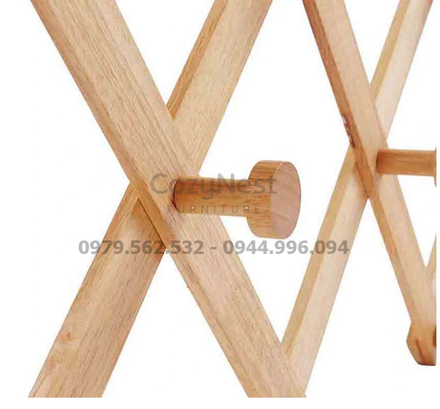 móc treo tường gỗ